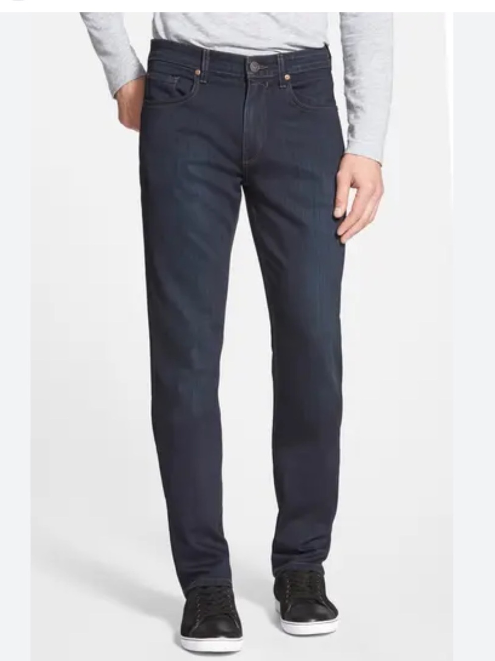 PAIGE MENS FEDERAL SLIM STRAIGHT JEANS SZ 33